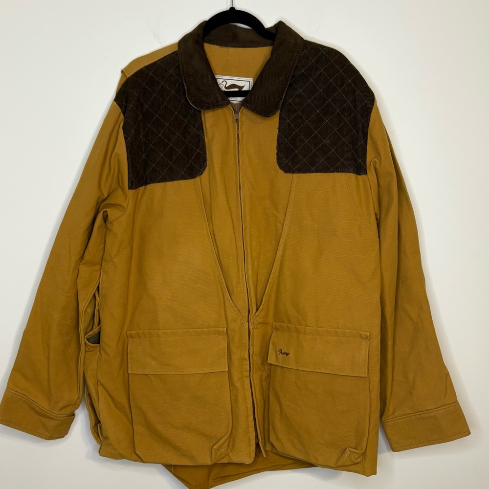 Vintage Duxbak Outdoors Sportsman Hunting Canvas Jacket Size Mens Large